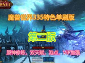 80wow魔兽世界2020特色单刷WLK335