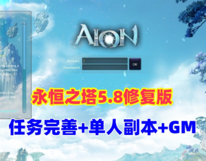 永恒之塔单机版 一键端网游单机永恒之塔单机 可局域网无需虚拟机 yxhw aion5.8